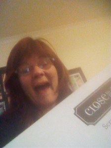 I was just a bit excited about getting my box!