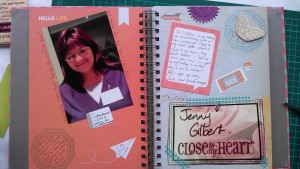 My first Crushbook page